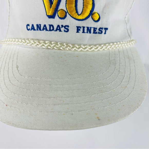 Vintage Seagram's V.O. CANADA’S FINEST Snapback Rope Hat Cap - Picture 5 of 15